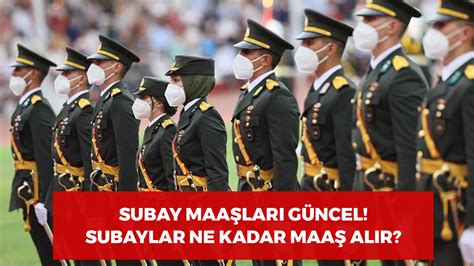 Subay Maaşları 2024