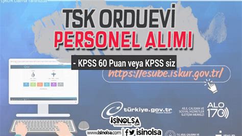 TSK KPSS’siz Personel Alımı 2024