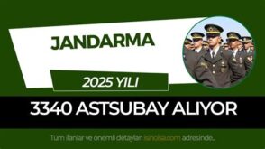 Jandarma Astsubay Personel Alımı 2025