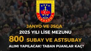 Jandarma Subay Personel Alımı 2025