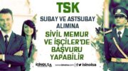 TSK Sivil Memur Alımları 2025